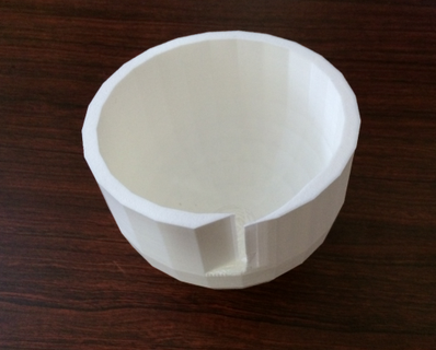 shaving bowl redpah 3d print model - Mito3D