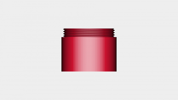 focaccina titolare supporto rossa 3d print model - Mito3D