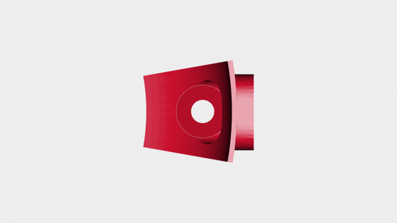 Google mini montare rossa 3d print model - Mito3D