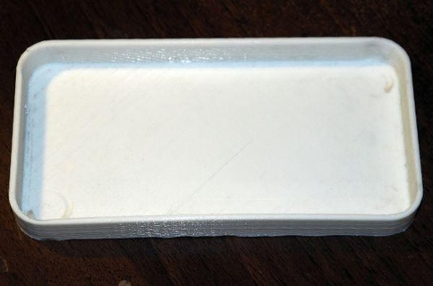 Deckel rechteckig Luft Kanäle 120x60 mm redpah 3d print model - Mito3D