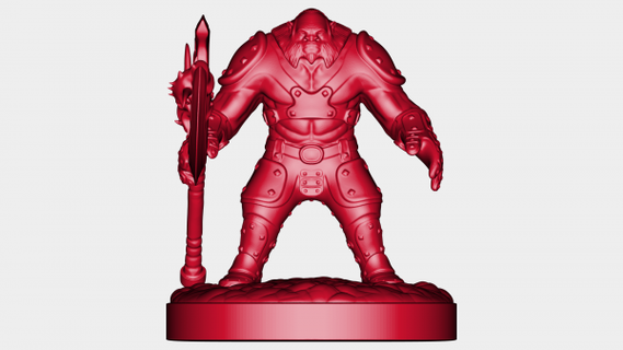 hero game dota 2 axe armor redpah 3d print model - Mito3D