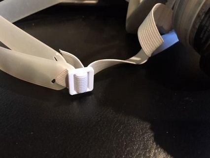 clip elastic strap redpah 3d print model - Mito3D