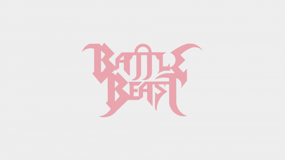 battle beast logo keychain redpah 3d print model - Mito3D