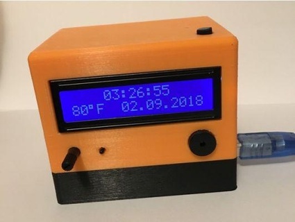 arduino allarme orologio progetto rossa 3d print model - Mito3D