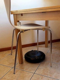 sedia sollevamento pieghevole tavolo gamba type c rossa 3d print model - Mito3D