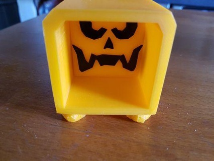 halloween box redpah 3d print model - Mito3D