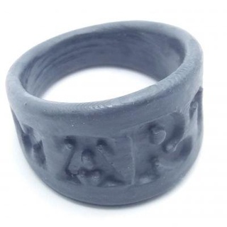 marta ring carving customized redpah 3d print model - Mito3D