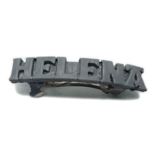 helena personalized hair barrete 40-45 redpah 3d print model - Mito3D