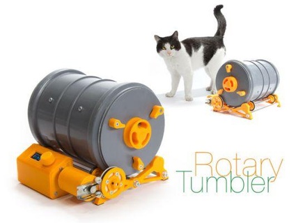 rotary tumbler redpah 3d print model - Mito3D