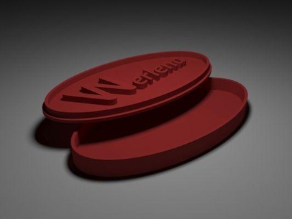gioielleria scatola rossa 3d print model - Mito3D