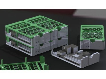 raspberry pi housing - screws cluster ready redpah 3d print model - Mito3D