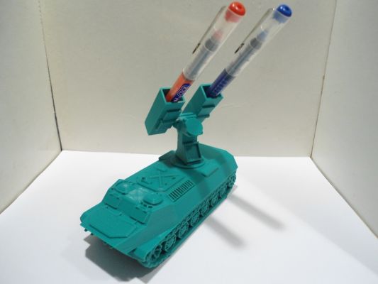 Raketen Startprogramm Stift Halter Unterstützung m2 redpah 3D print model - Mito3D