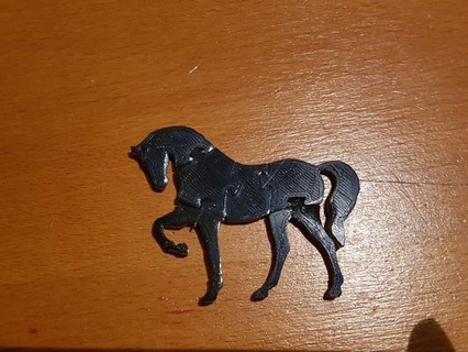 key ring horse puzzle redpah 3d print model - Mito3D