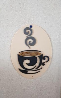 mesa café taza redpah 3d print model - Mito3D