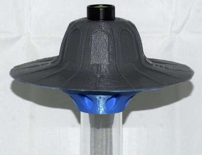 ufo luminária redpah 3d print model - Mito3D