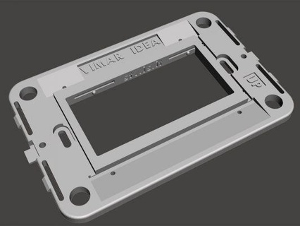 Vimar fikir Insteon mini uzak duvar binmek dirsek redpah 3d print model - Mito3D