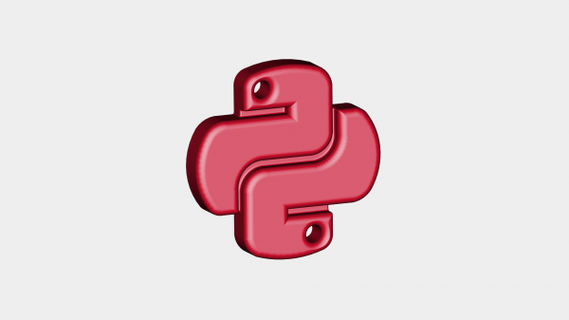 python keychain redpah 3d print model - Mito3D