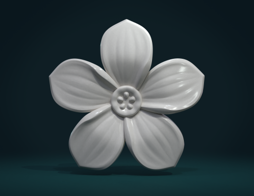 Blume redpah 3D print model - Mito3D