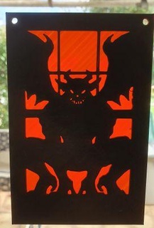 painting devil redpah 3d print model - Mito3D