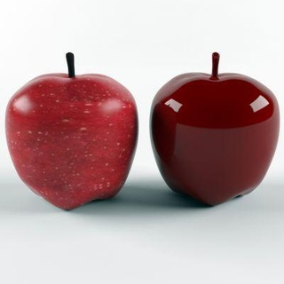 apple redpah 3d print model - Mito3D