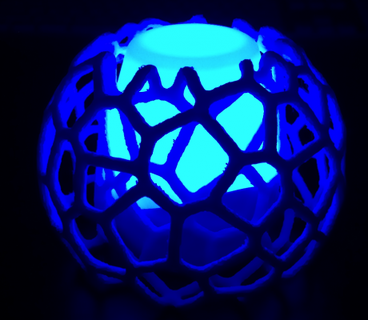 masa ışık Voronoi redpah 3d print model - Mito3D
