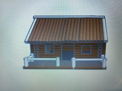 hunting log cabin redpah 3d print model - Mito3D