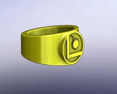 legionaire ring redpah 3d print model - Mito3D