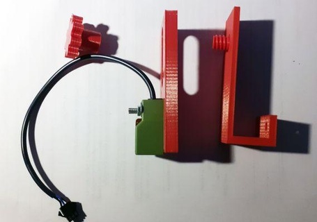 autolevel sensor holder prusa type redpah 3d print model - Mito3D