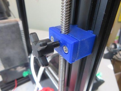 ender 3 z axis serratura rossa 3d print model - Mito3D