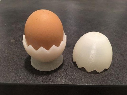egg cup redpah 3d print model - Mito3D