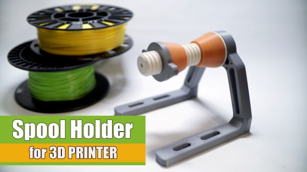 3D Printable Prusa i3 Mk3 spool holder by Kristopher Maile