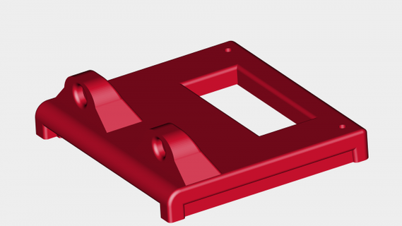 pistenbully cabina rossa 3d print model - Mito3D