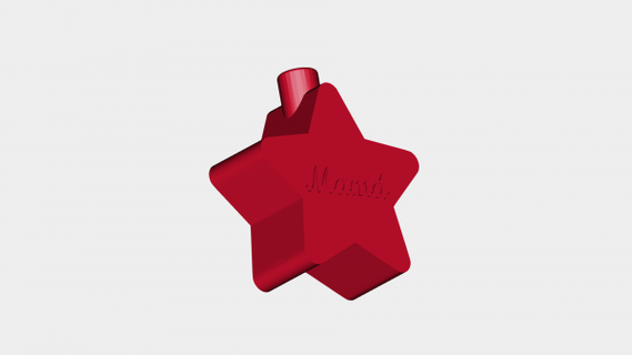 mom star redpah 3d print model - Mito3D