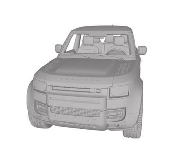 land rover defender l663 redpah 3d print model - Mito3D