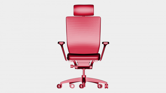 office chair bureaucrat redpah 3d print model - Mito3D