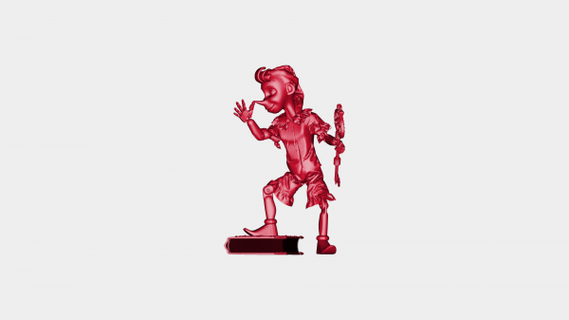 Main Charakter Fee Geschichte Tolstoi golden Schlüssel Pinocchio redpah 3d print model - Mito3D