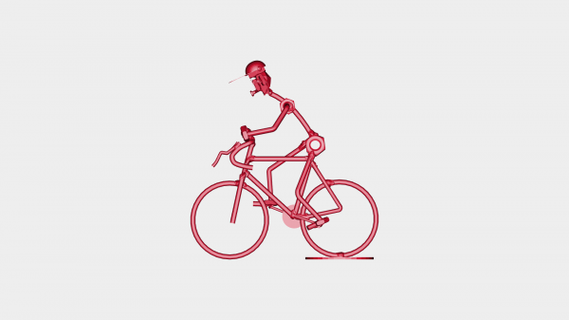 iron man bolts nuts bicycle redpah 3d print model - Mito3D