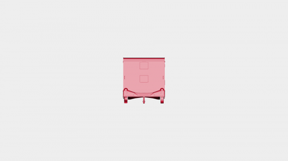 caravan trailer Weinberg caraone 400 lk rossa 3d print model - Mito3D
