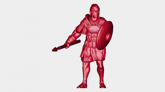 guerrero Servicio feudal nobleza redpah 3d print model - Mito3D