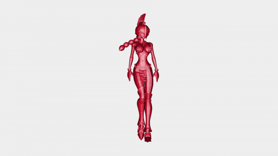 Rebecca gladiador corrida Coliseu concorrente mera mi diabo fruta redpah 3d print model - Mito3D