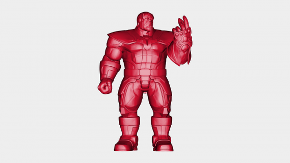 mad titan - thanos redpah 3d print model - Mito3D