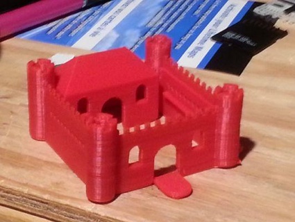 fun castle redpah 3d print model - Mito3D