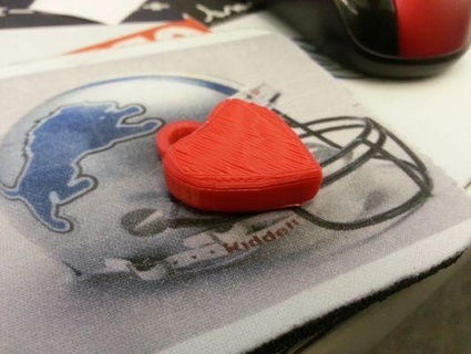heart locket redpah 3d print model - Mito3D