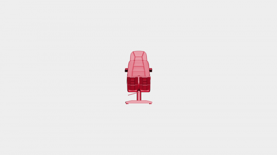 chair pedicure gas - elevator redpah 3d print model - Mito3D