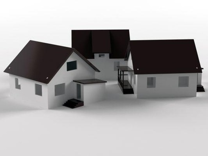 Casa rossa 3d print model - Mito3D