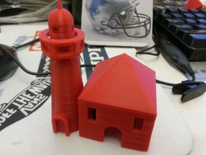 luce Casa rossa 3d print model - Mito3D