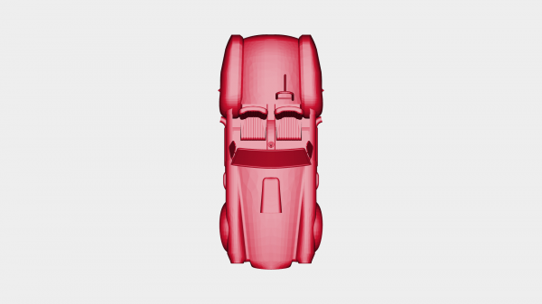 ingiliz Spor Dalları araba ac kobra redpah 3D print model - Mito3D