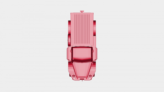 schivare energia carro rossa 3d print model - Mito3D