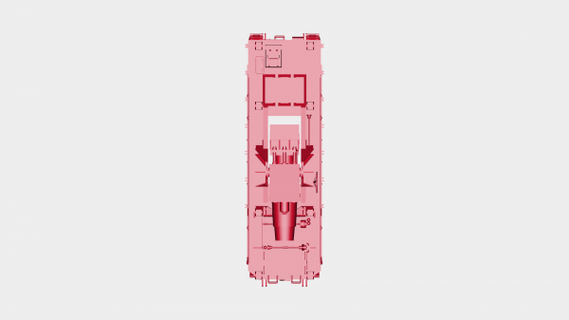 Tedesco pesante self propelled mortaio karl rossa 3d print model - Mito3D