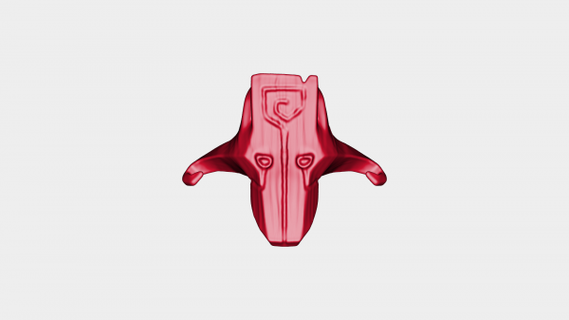 travolgente maschera rossa 3d print model - Mito3D